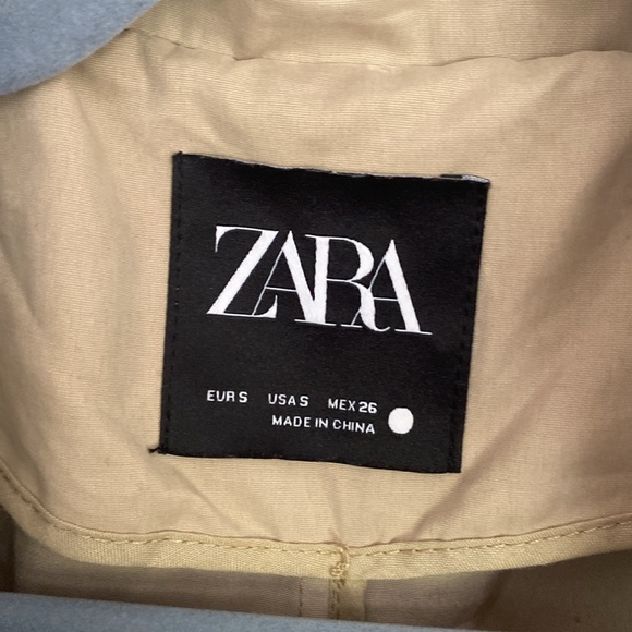Zara trench coat women’s size small - Picture 5 of 6